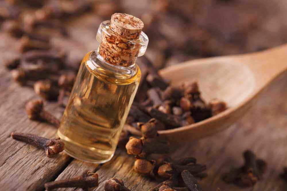 Aceite de oliva y aceite de clavo para aliviar el dolor en el talón