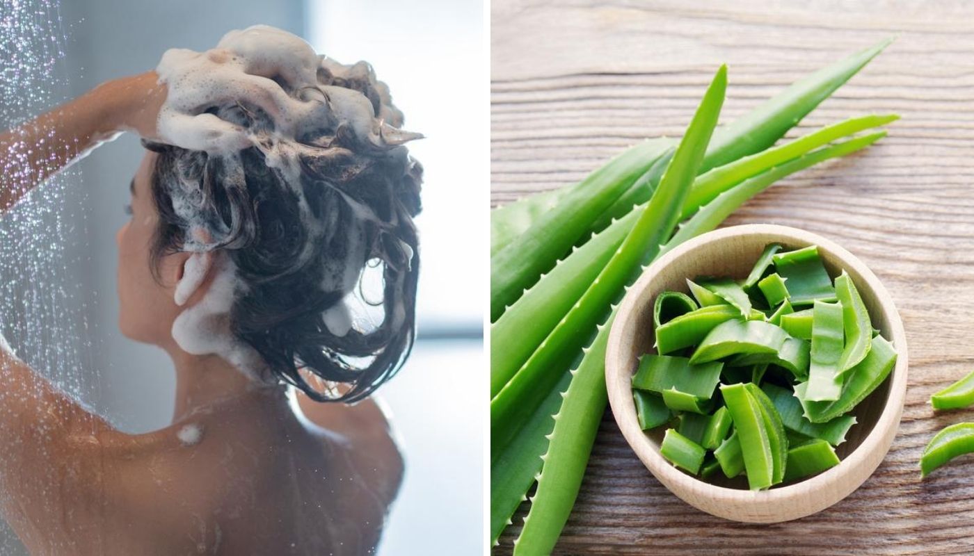 Masaje con Aloe